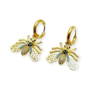 Stainless steel butterfly earring