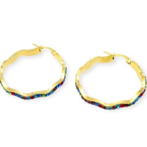 Stainless Steel Hoop Earring ST CL