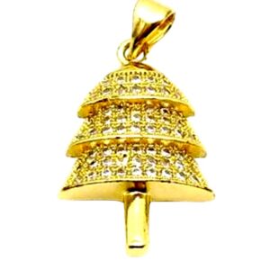 Stainless Steel Christmas tree charm