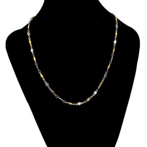 Stainless Steel Chain TU two-tone