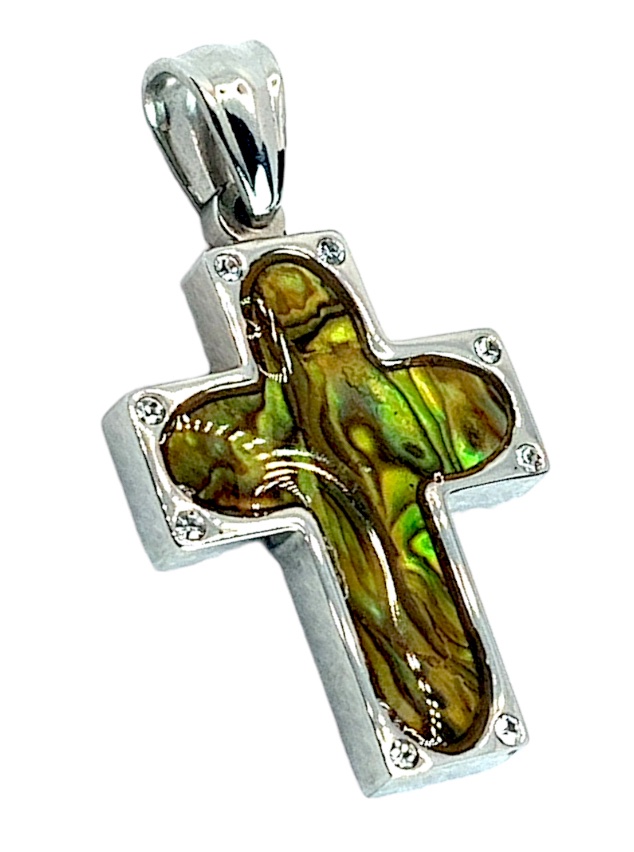 Stainless Steel Cross Charm