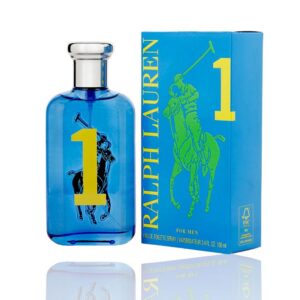 RALPH LAUREN POLO BIG PONY #1 BLUE MEN EDT SP